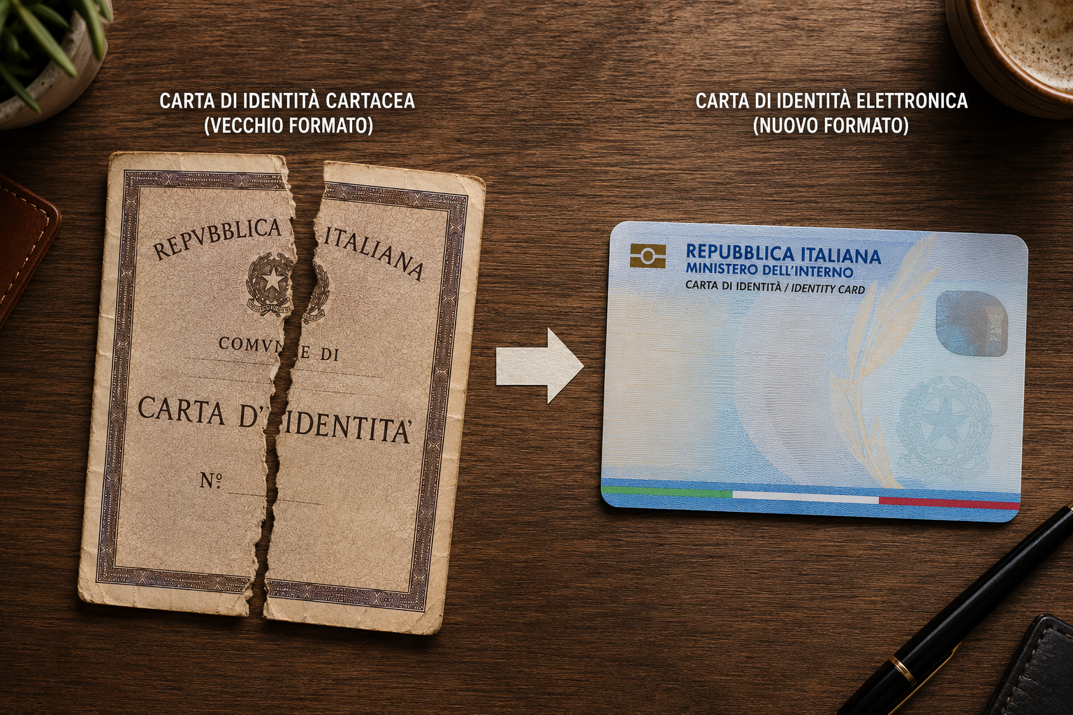 DAL 03 AGOSTO 2026 LA CARTA D’IDENTITA’ DIVENTA ELETTRONICA
